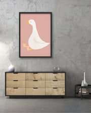 Blush Goose Charm