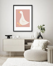 Blush Goose Charm