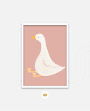 Blush Goose Charm