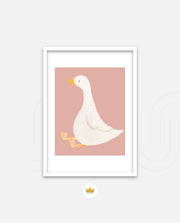 Blush Goose Charm