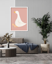 Blush Goose Charm