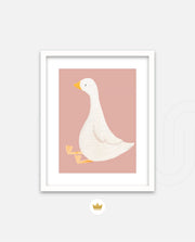 Blush Goose Charm