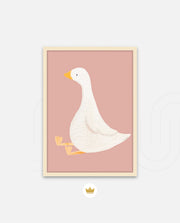 Blush Goose Charm