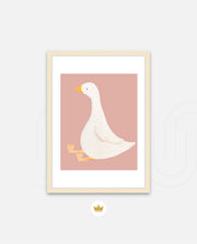 Blush Goose Charm