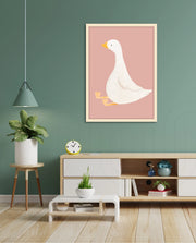 Blush Goose Charm