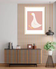 Blush Goose Charm