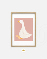 Blush Goose Charm
