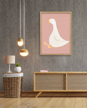 Blush Goose Charm