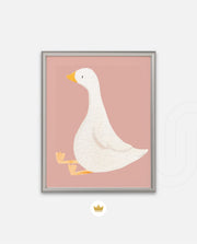 Blush Goose Charm