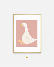 Blush Goose Charm