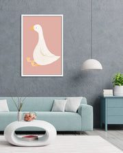 Blush Goose Charm