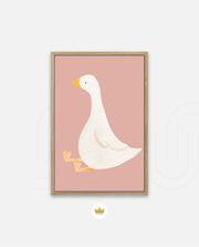 Blush Goose Charm