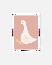 Blush Goose Charm