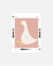 Blush Goose Charm