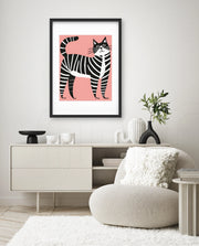 Zebra Stripe Cat