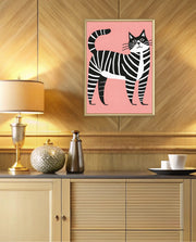 Zebra Stripe Cat