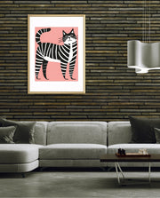 Zebra Stripe Cat