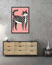 Zebra Stripe Cat