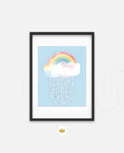 Pastel Rainbow Drizzle