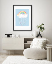 Pastel Rainbow Drizzle