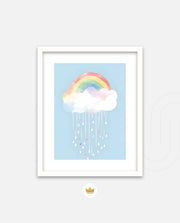 Pastel Rainbow Drizzle