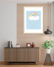 Pastel Rainbow Drizzle