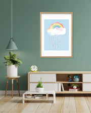 Pastel Rainbow Drizzle