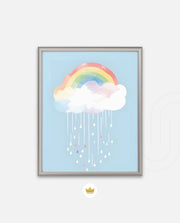 Pastel Rainbow Drizzle