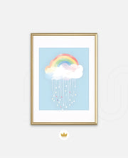 Pastel Rainbow Drizzle