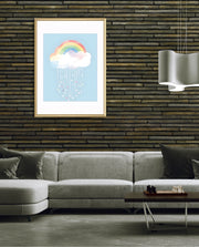 Pastel Rainbow Drizzle