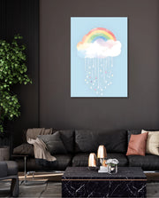 Pastel Rainbow Drizzle