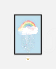 Pastel Rainbow Drizzle