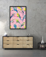Pastel Parakeet Party