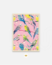 Pastel Parakeet Party