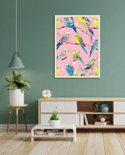 Pastel Parakeet Party