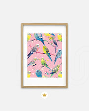 Pastel Parakeet Party