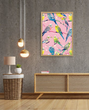 Pastel Parakeet Party