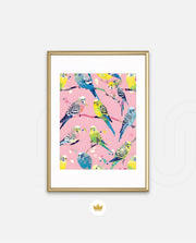 Pastel Parakeet Party