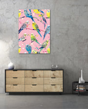 Pastel Parakeet Party
