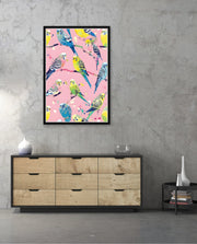 Pastel Parakeet Party