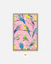 Pastel Parakeet Party