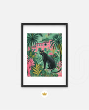 Tropical Panther Garden