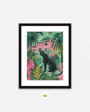 Tropical Panther Garden