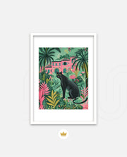 Tropical Panther Garden