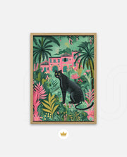 Tropical Panther Garden