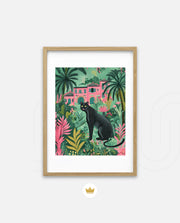 Tropical Panther Garden