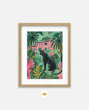 Tropical Panther Garden