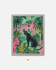 Tropical Panther Garden