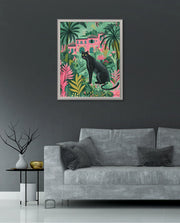 Tropical Panther Garden