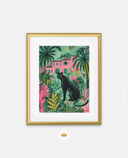 Tropical Panther Garden